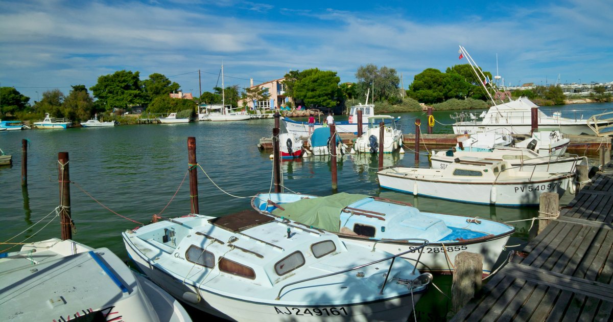 Port et bateaux de pêche de Saint-Pierre-la-Mer